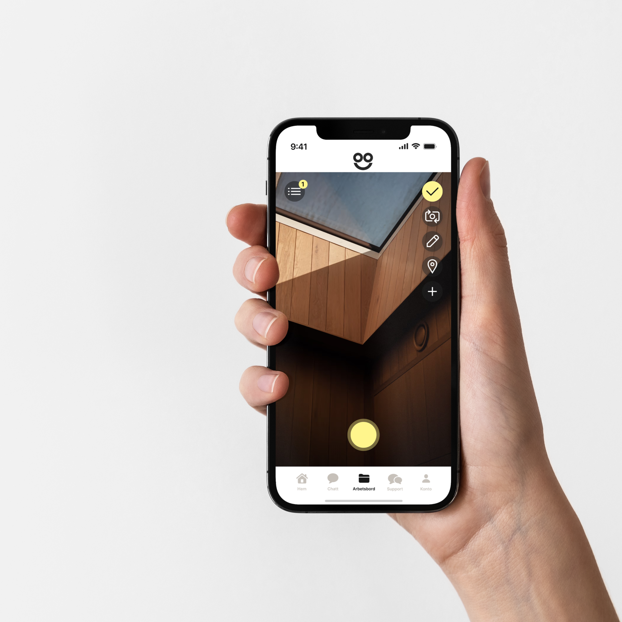Dokumentera direkt i mobilen